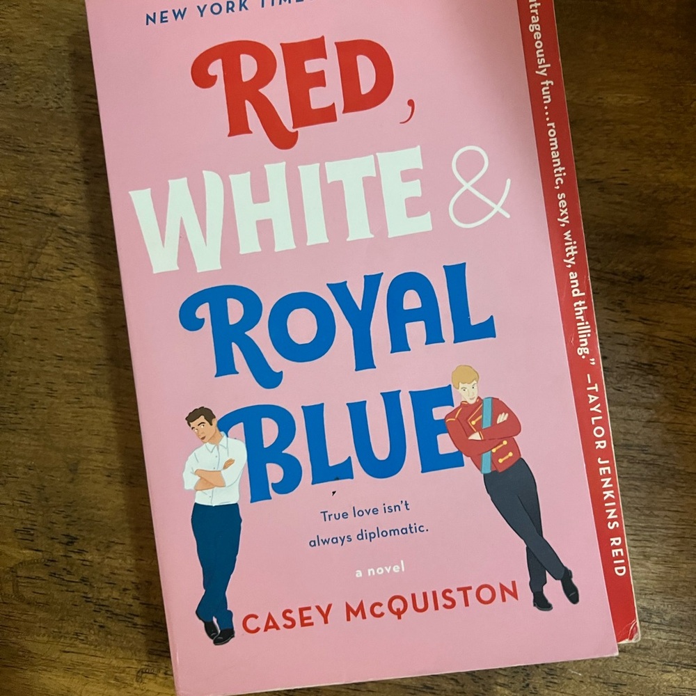Red, White & Royal Blue Book